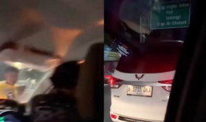 Viral! Kekerasan di Jalan Tol, Sopir Taksi Online Alami Luka di Wajah, Pelaku Diduga Mabuk