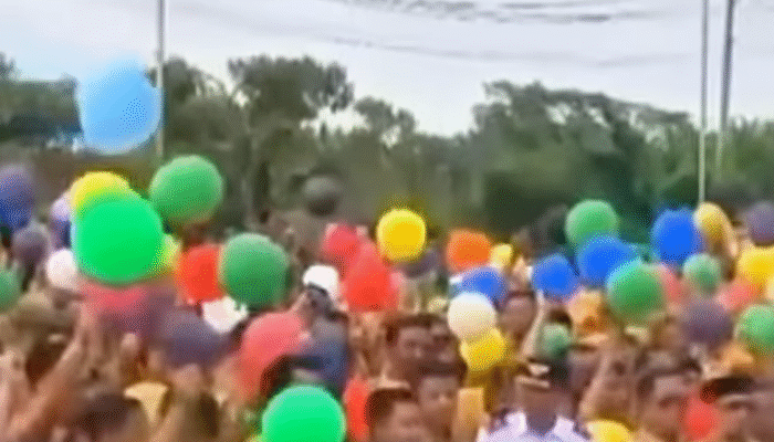 Gegara Balon, Bupati Batanghari Batal Serahkan SK untuk Ribuan Pegawai P3K