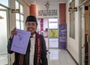 Dari Keluarga Sederhana, Miftah Fauzi Raih Gelar Magister di UIN Banten