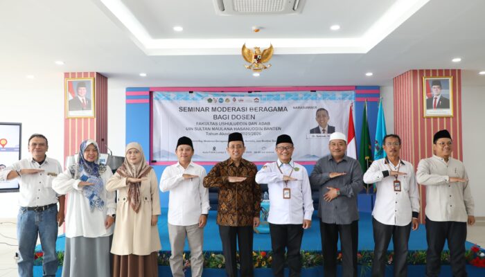 FUDA UIN SMH Banten Teguhkan Komitmen Penguatan Moderasi Beragama di Lingkungan Akademik