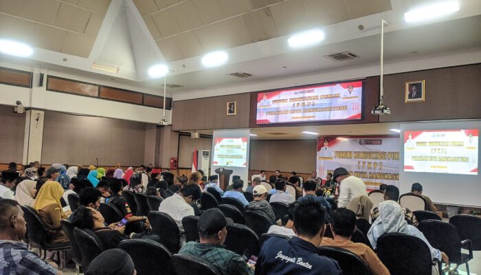 Pemkab Lebak Gelar Forum Konsultasi Publik Penataan PKL, Hadirkan Empat Narasumber dari Unsur Pemerintahan dan Aparat Hukum
