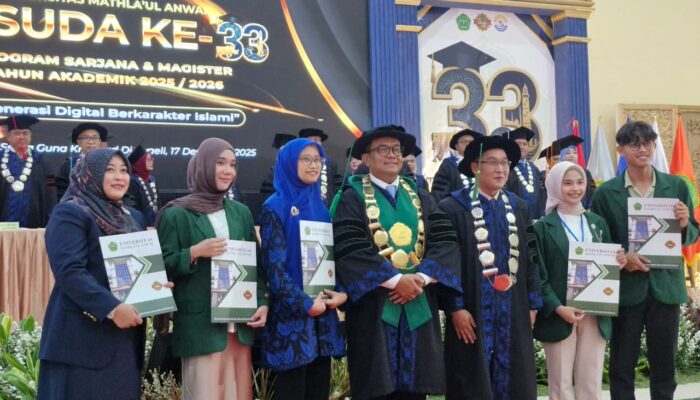 UNMA Banten Wisuda 530 Lulusan, Tegaskan Generasi Digital Berkarakter Islami