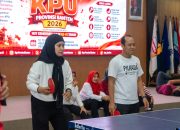 KPU Banten Semarakkan Kemerdekaan, Pimpinan dan Pegawai Adu Sportivitas Bersama