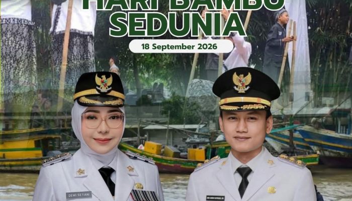Hari Bambu Sedunia 2026, Pandeglang Dorong Bambu Jadi Komoditas Hijau Bernilai Ekonomi