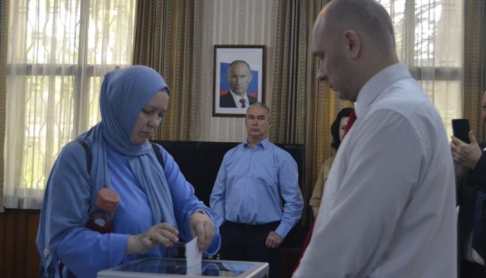Kedubes Rusia gelar pemungutan suara pemilihan legislatif di Indonesia