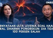 Dharma Pongrekun Bela Ulta Levenia soal Kontroversi HAARP: Tidak 100 Persen Salah!