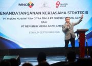 RMAB, MNCN amp;amp; STA Teken Kerja Sama, Norman Joesoef Yakin Industri Media Punya Prospek Jangka Panjang
