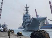Kapal Induk Garibaldi Akan Diprioritaskan untuk Operasi Militer Selain Perang