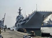 KSAL Sebut Kapal Induk Garibaldi Bakal Jadi KRI Sriwijaya pada 24 September
