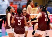 Hasil Voli Asian Games 2026: Takluk dari Thailand, Timnas Voli Putri Indonesia Terhenti di Perempatfinal